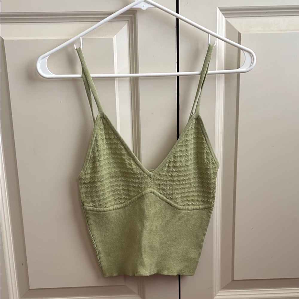 Billabong Light Green Knit Top